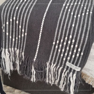 Manta/ alfombra tejida
