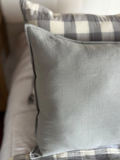 Funda Tusor Gris oscuro 45 X 45