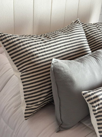 Funda Tusor gris claro 60 x 40