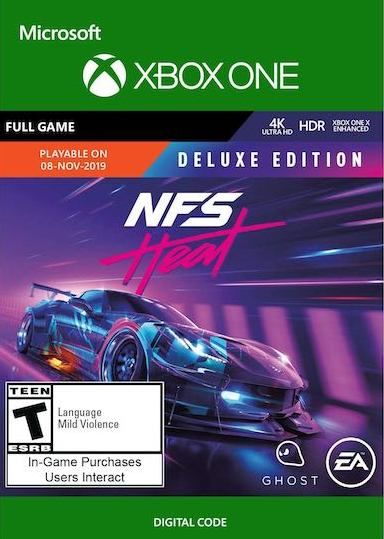 NEED FOR SPEED HEAT DELUXE EDITION- XBOX LIVE