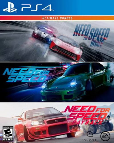 NEED FOR SPEED ULTIMATE BLUNDLE - PS4 - CUENTA PRIMARIA