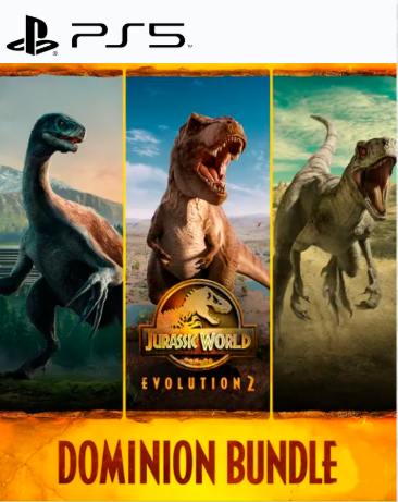 JURASSIC WORLD EVOLUTION 2 DOMINION BLUNDLE - PS5 - CUENTA PRIMARIA