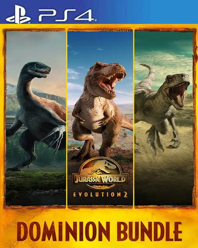 JURASSIC WORLD EVOLUTION 2 DOMINION BLUNDLE - PS4 - CUENTA PRIMARIA