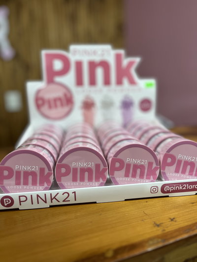 Polvo traslúcido pink21 X3