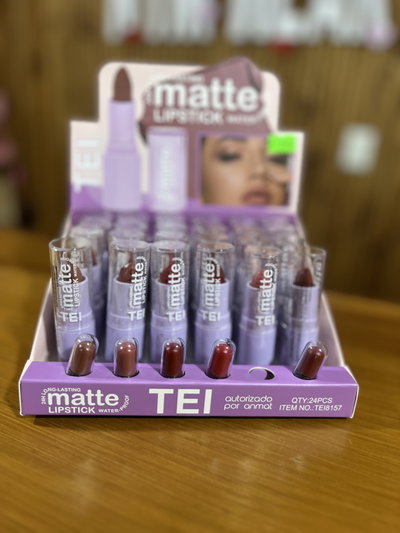 labial matte tei en barra X3