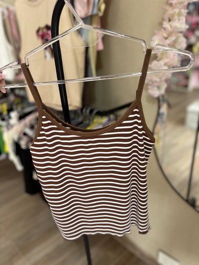 MUSCULOSA CON TIRAS RAYADA