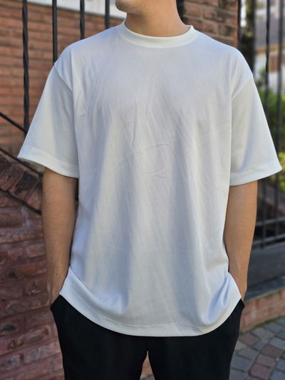 Remera de waffle oversize 