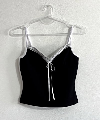 Top AMELIÉ (negro)