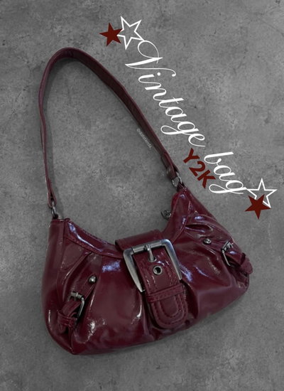 Mini bag ESTILO VINTAGE (bordó)