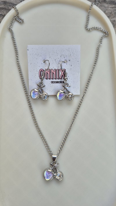 Combo cereza corazón 