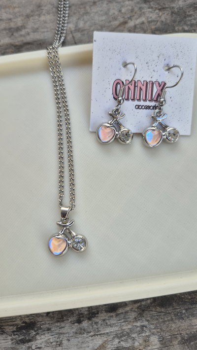 Combo cereza corazón 