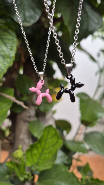 Cadena perrito globo