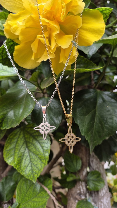 Cadena nudo de bruja - Acero quirúrgico 