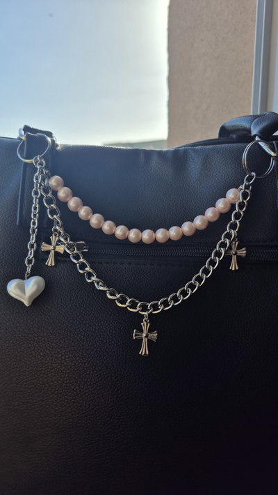 Accesorio para cartera con dijes 