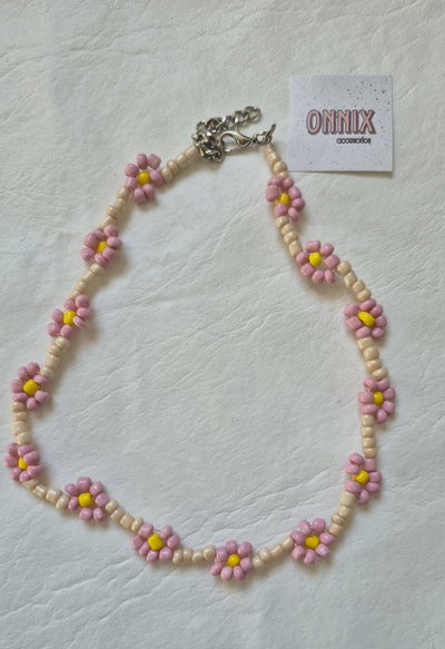 Collar flores 