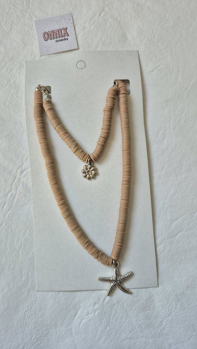 Collar + pulsera de fimo