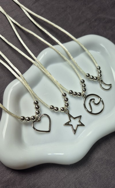 Chokers simple - Hilo de seda 