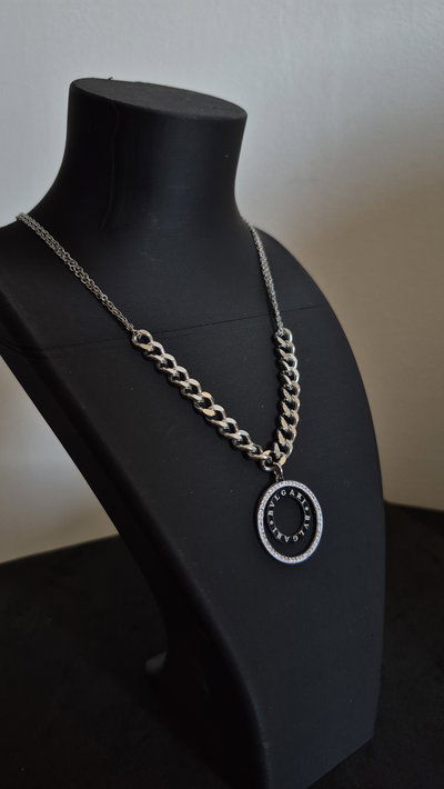 Collar bulgari con strass 