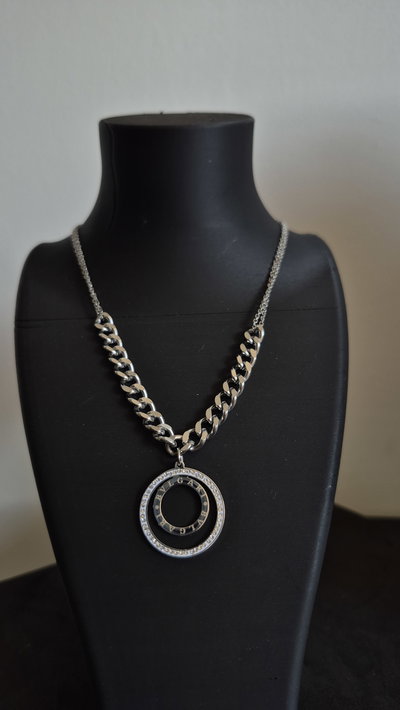 Collar bulgari con strass 