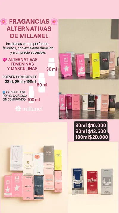 Alternativas de fragancias 