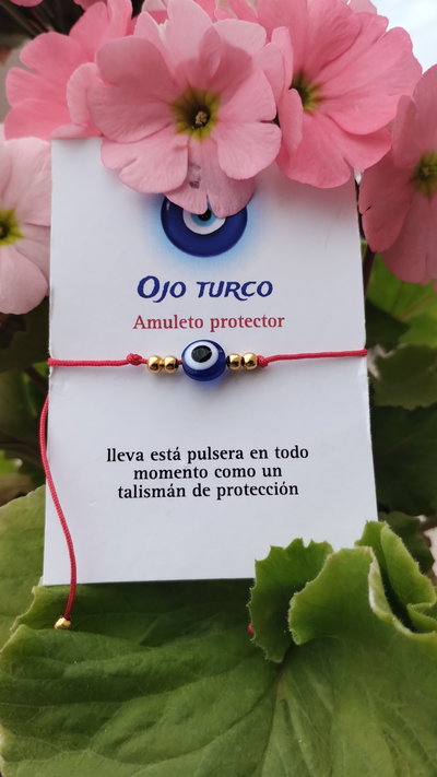 Pulsera ojo turco simple 