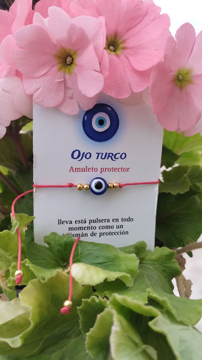 Pulsera ojo turco simple 