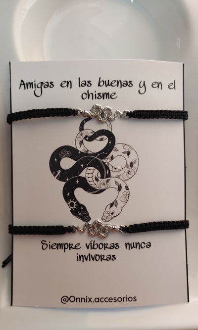 Pulseras víboras 🐍