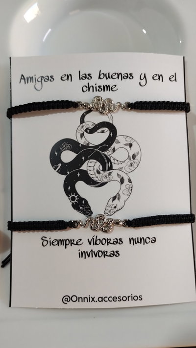 Pulseras víboras 🐍
