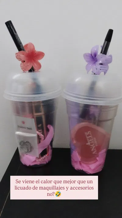 Licuado de maquillaje y accesorios 