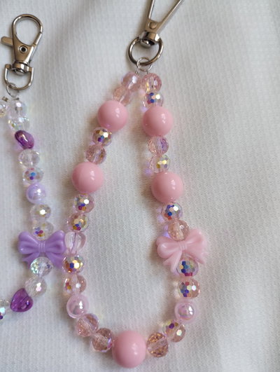 Llaveros con cristales simples