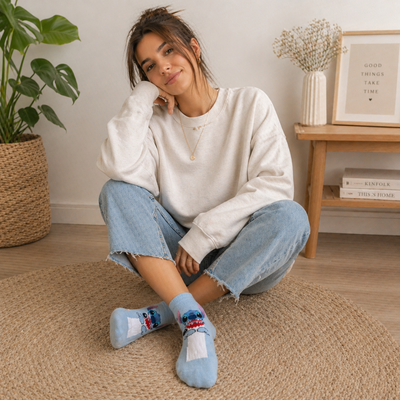Soquetes Celeste Stitch 