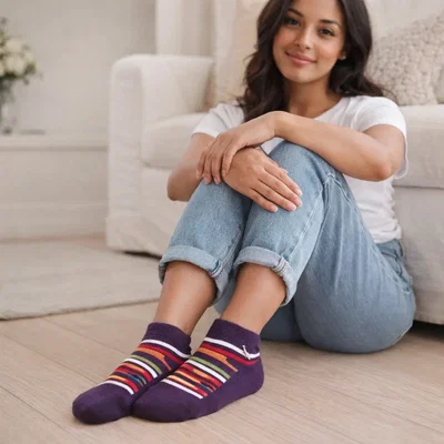Soquetes Violeta 