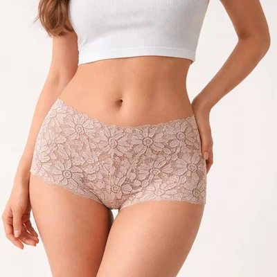 Culotte Encaje Nude 