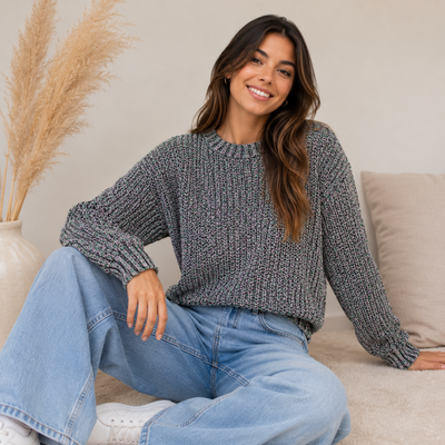 Sweater Verde Multicolor 