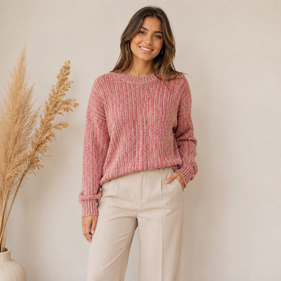 Sweater Rosa Multicolor 