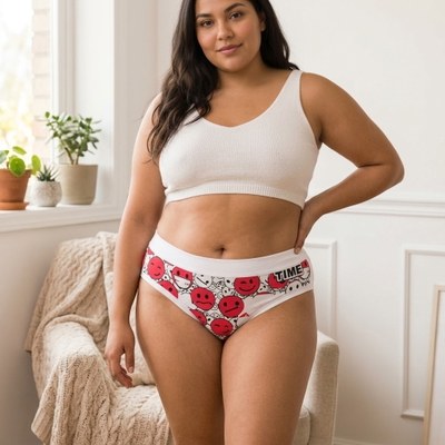 Culotte Blanco con Caritas 