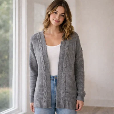 Campera Lana Gris 