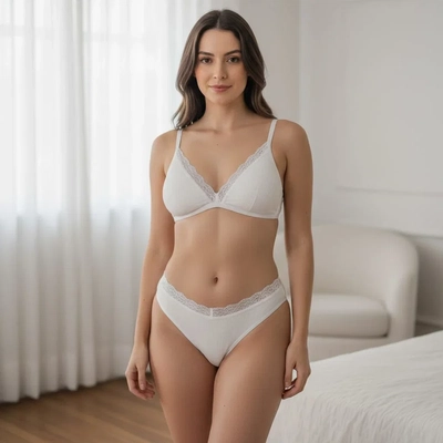 Conjunto Morley Armado Blanco 