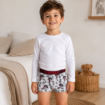 Boxer Algodón con Calaveras 