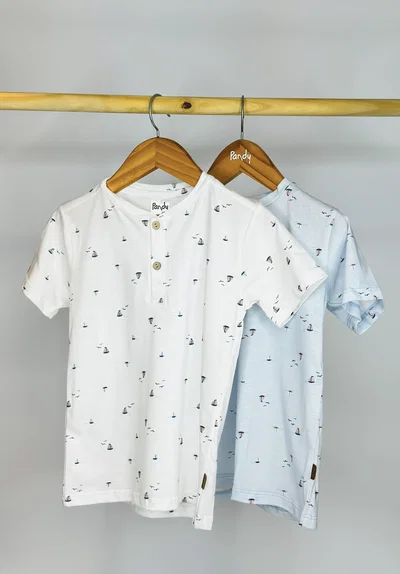 Remera bebe barquitos - 25556