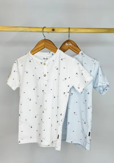 Remera nene jersey barquitos - 25627