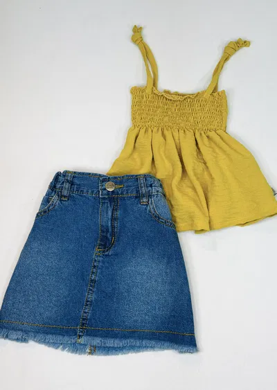 Mini nena Jean desflecado - 25740