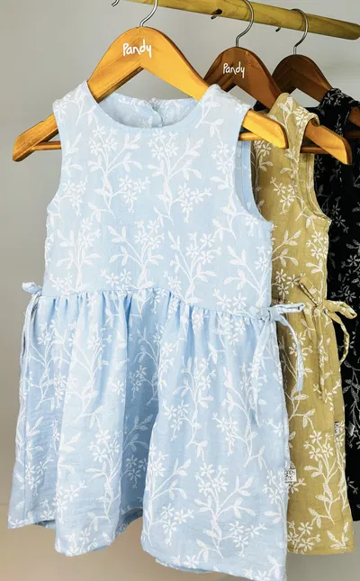 Vestido nena lino broderie - 25752