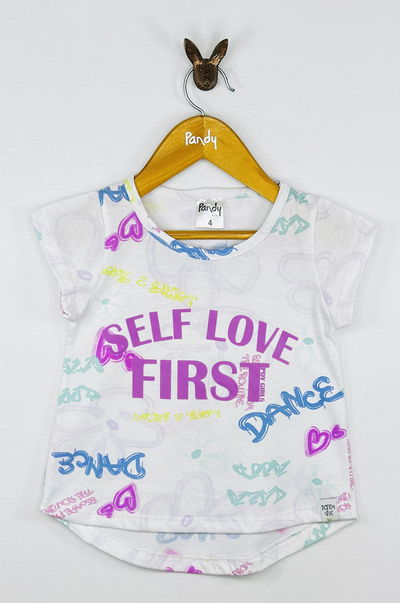 Remera nena Graffity self - 25759