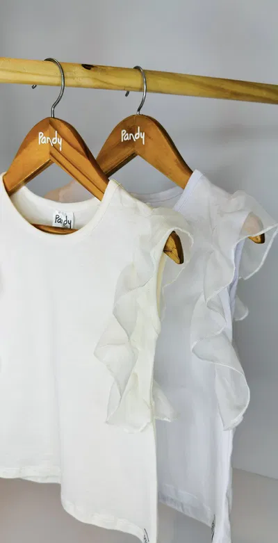 Remera nena volado gasa - 25746