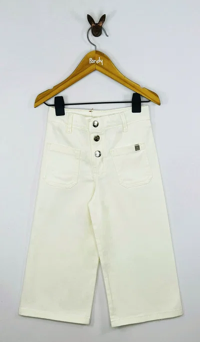 Pantalon nena gabardina con bolsillos - 25772/25255