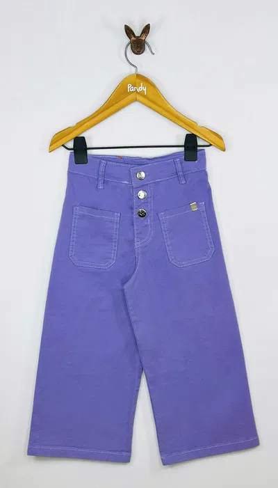 Pantalon nena gabardina con bolsillos - 25772/25255