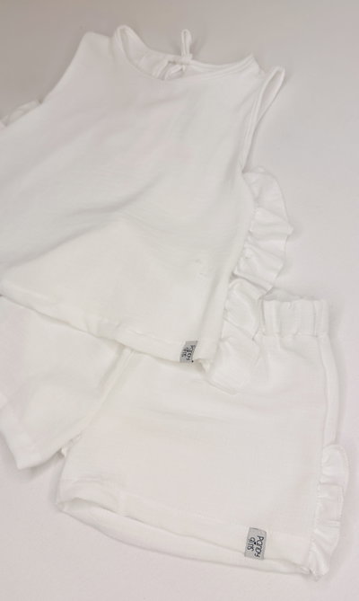 Conjunto nena lino color - 25747