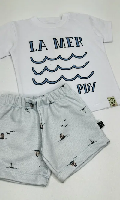 Conjunto bebe la mer - 25807