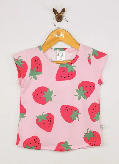 Remera nena frutillas - 25776